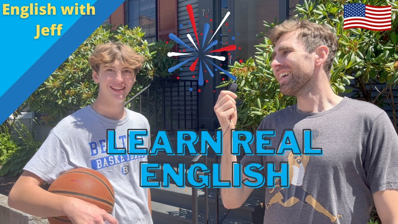 Learn English and Celebrate the 4th of July with Americans! - Learn Real English with Subtitles