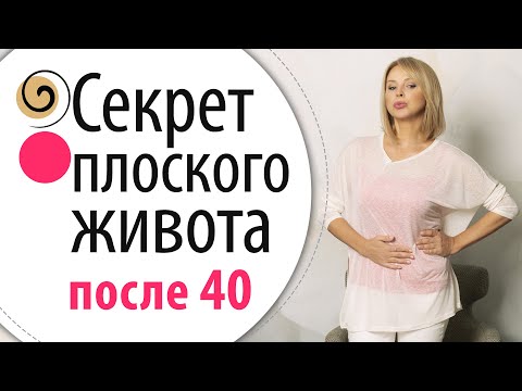 Простое невидимое упражнение для подтянутого живота и тонкой талии после 40 лет