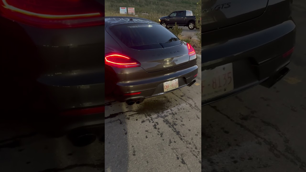 Porsche Panamera GTS X pipe Resonator Delete 