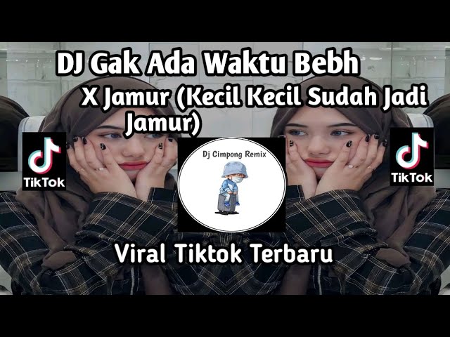 DJ GAK ADA WAKTU BEBH X JAMUR ( KECIL KECIL SUDAH JADI JAMUR) X EL PERDON VIRAL TIKTOK TERBARU!! class=