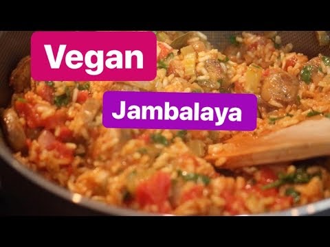 going-vegetarian-101:-how-to-make-vegan-jambalaya-!