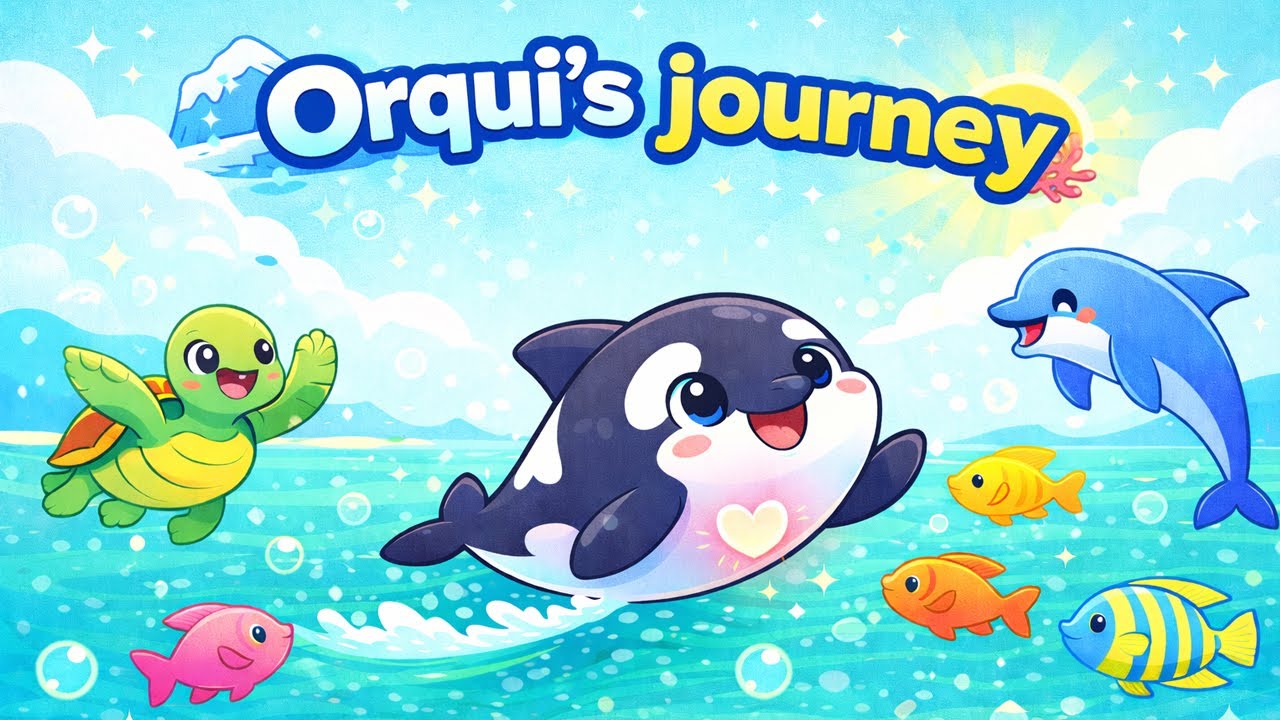 🌊🐋 Orqui’s Journey | Fun Adventure Song for Kids & Sea Animals | My Story Time Songs ✨🌴