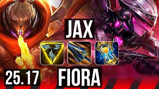 JAX vs FIORA (TOP) | KR Diamond | 25.17