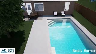 Platinum Pools - Teoxon Family V3 Pool Design by Buddy Harrott