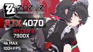 Zenless Zone Zero - RTX 4070 | Ryzen 9 7900x - Benchmark 4K 4K