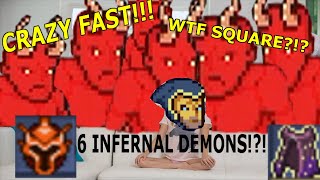 6 DEMONS!? SQUARE WHAT ARE YOU DOING??? Mightcap Infernal Demon Summoner! Hardcore Guide (patch 1.1)