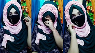 Criss Cross Hijab Tutoriallayer Hijab Style Full Coverage