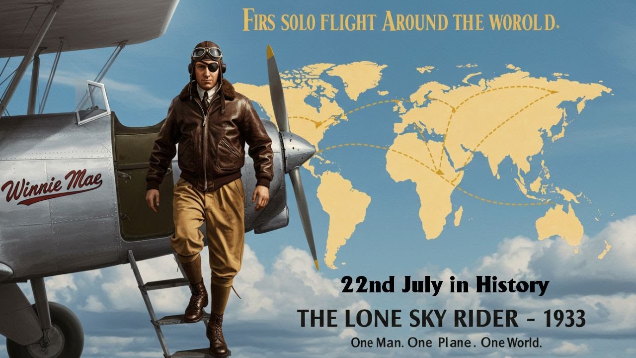 He Flew Around the World Alone – Wiley Post’s 1933 Miracle Flight | daily history bite