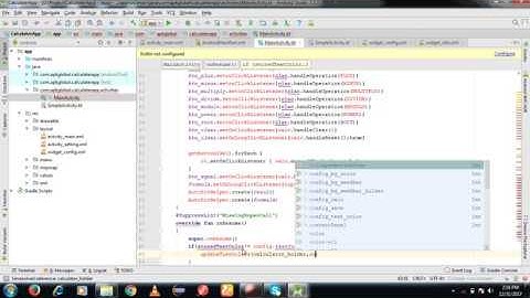How to create Calculator in Android Studio Part 2