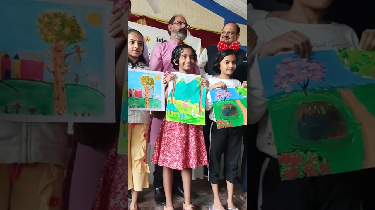 Art competition ITI central school Bangalore