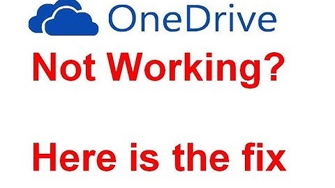 Onedrive not working/syncing/starting? Here is the fix