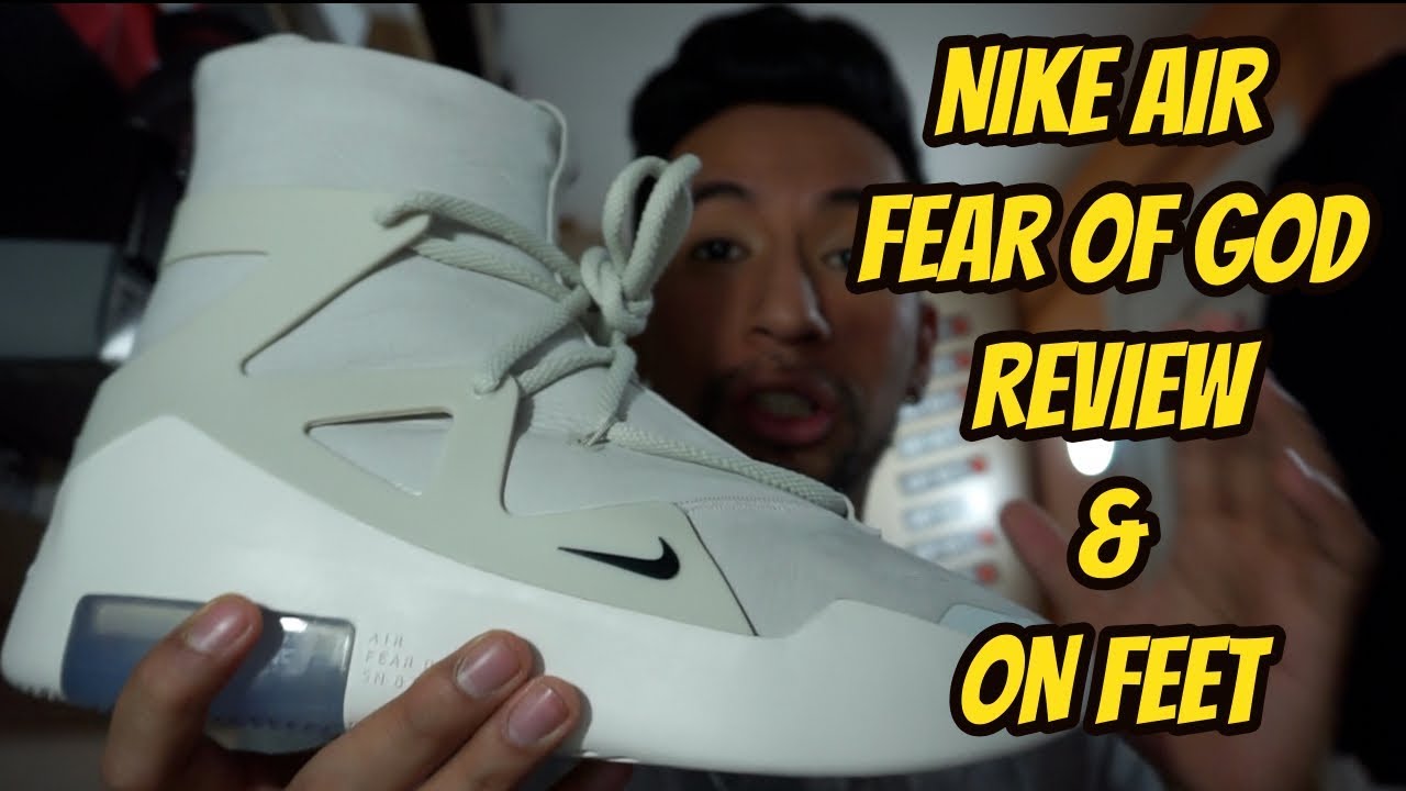 NIKE AIR FEAR OF GOD REVIEW \u0026 ON FEET EN ESPAÑOL - YouTube