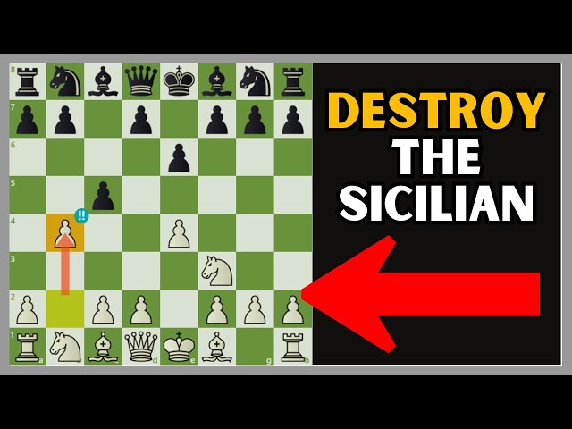 DESTROY the Sicilian Defense in 10 Moves