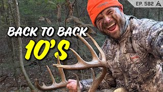 BACK TO BACK ALABAMA 10 POINTS! Public Land, Big Woods Buck hunting w/ Michael Pike  EP. 582