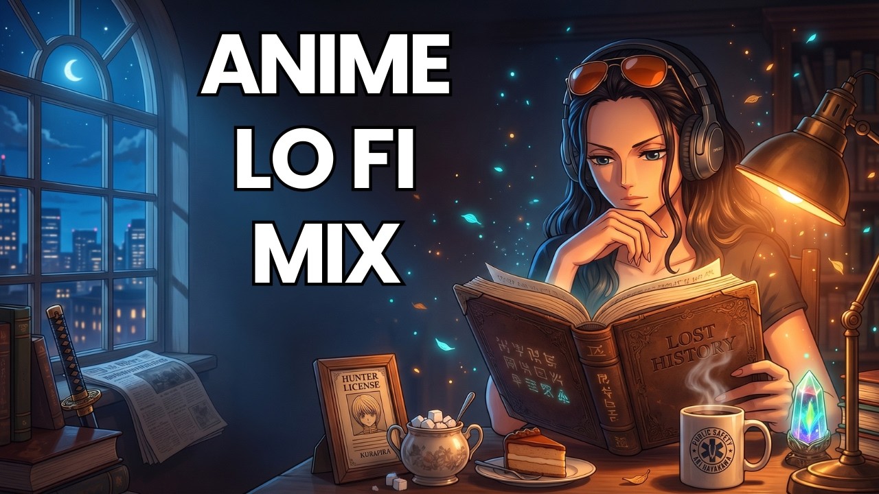 FOCUS & STUDY Anime Lo Fi Mix - YouTube