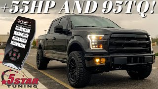 Tuning My Ford F150!  *5 Star Tuning*  Install, POV Driving And Initial Review