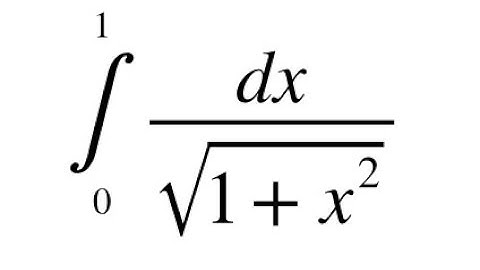 Integrate By Trigonometric & Inverse Hyperbolic Routes
