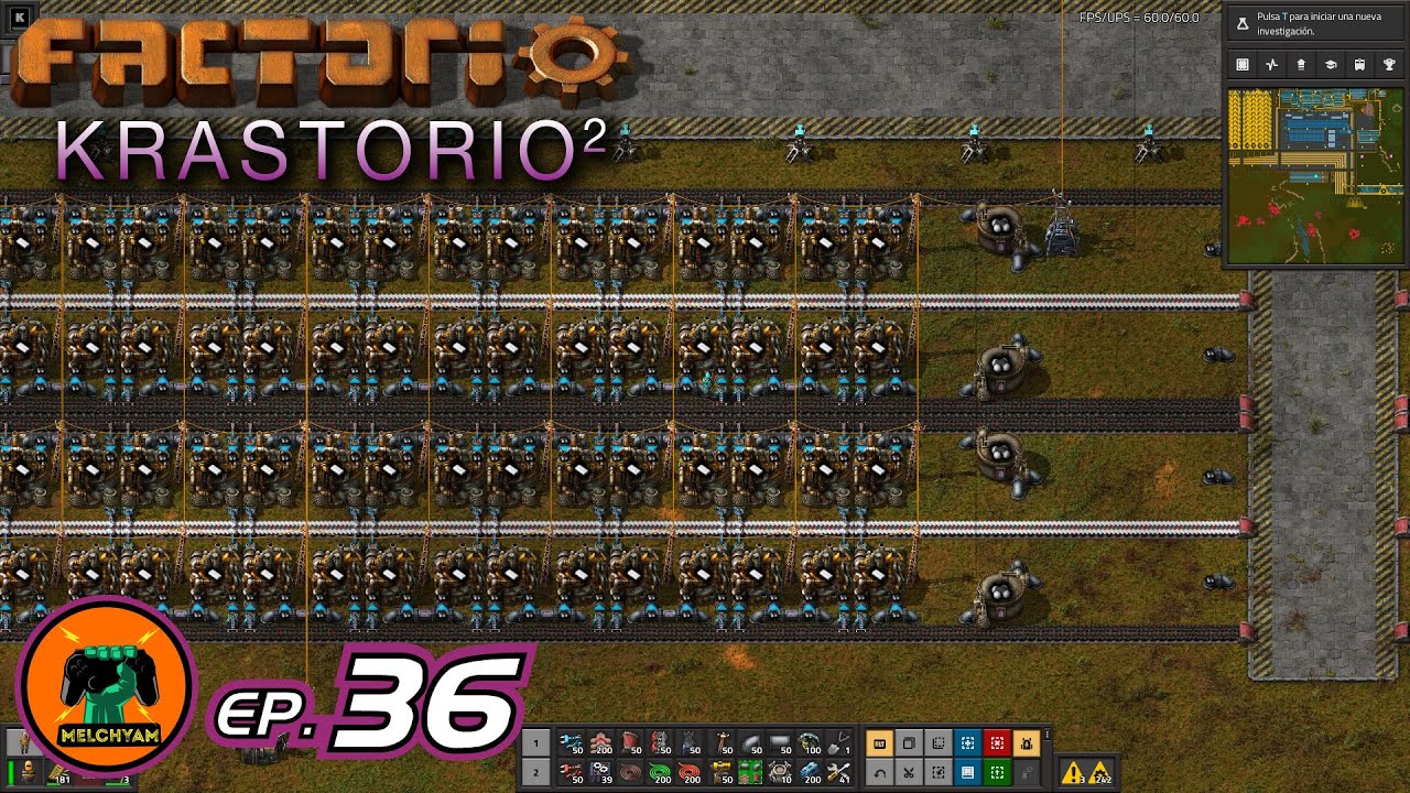FACTORIO 1.1 KRASTORIO 2 // EP. 36 - FABRICA DE PLÁSTICO - YouTube