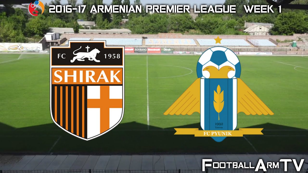 201617 Armenian Premier League FC Shirak 31 FC PyunikHighlights 06