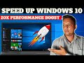 Speed Up 🚀 Windows 10 and Fix Lagging and Slow issues (8 Settings) #techthumps