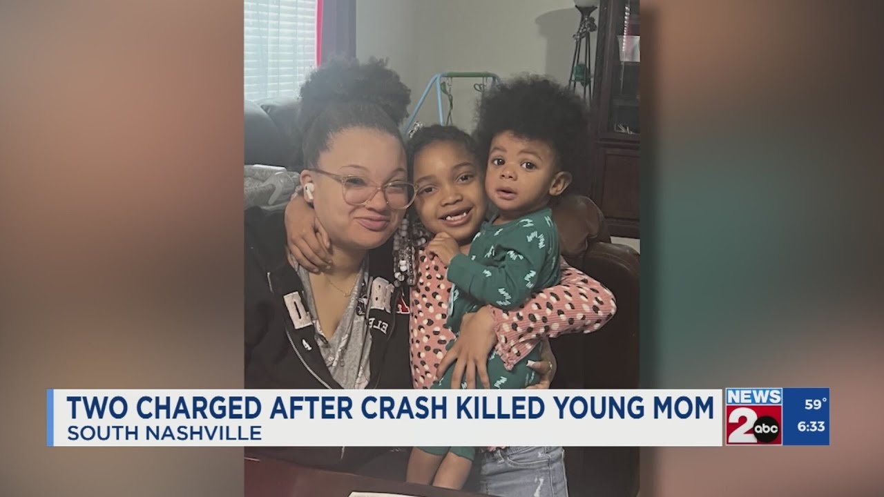 2 charged after young mom killed in crash - YouTube