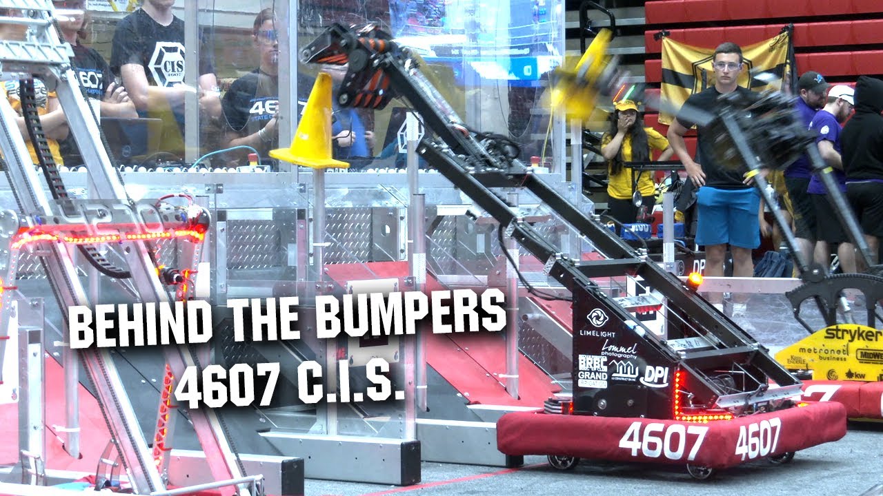 Behind the Bumpers | 4607 C.I.S. | Charged Up Robot - YouTube
