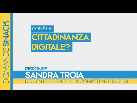 Video: Cosa si intende per cittadinanza digitale?