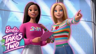 Barbie & Barbie Play Matchmaker!💘 | Barbie: It Takes Two | Clips