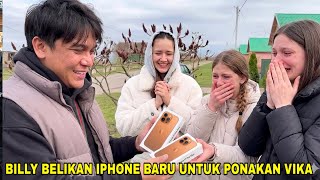 Luar Biasa Kebaikan Billy Belikan Iphone Untuk Ponakan Vika Di Belarus #billysyahputra 