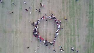 Drone Footage - Khaleda Zia Memorial Football Tournament - Joykrishnapur Up, Nawabganj Upzila, Dhaka