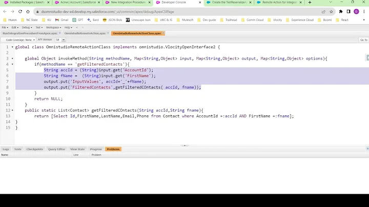 Call Apex from Integration Procedure (Remote Action)
