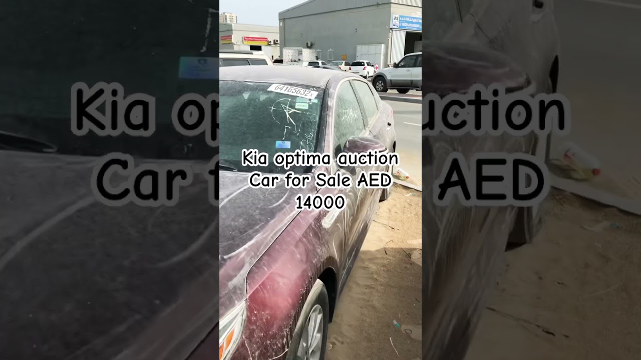 Kia Optima auction Car for Sale AED 14000 Only 