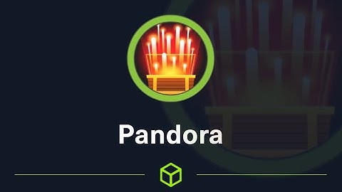 HackTheBox – Pandora Walkthrough - In English