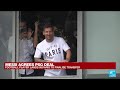 Lionel Messi lands in Paris to finalise transfer • FRANCE 24 English