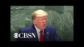 At U.N., Trump calls out China over trade practices