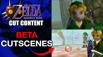 Beta Cutscenes of Majora
