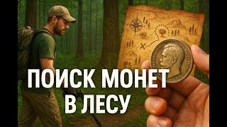 Металлоискатель в деле: коп монет в лесу и поле