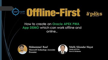 Oracle APEX APP with PWA: Offline Access | Save data without Internet