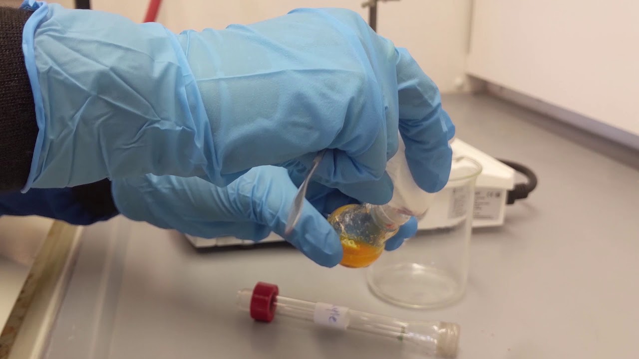 Bromination  of an alkene (E-Stilbene)