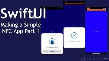 SwiftUI - Making a Simple NFC App with SwiftUI Part 1 - Xcode 11