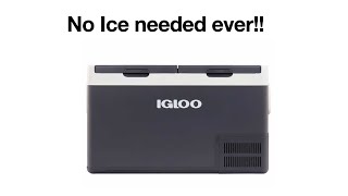Unboxing and Initial Review of the IGLOO ICF 80DZ iceless cooler!!! Part 1