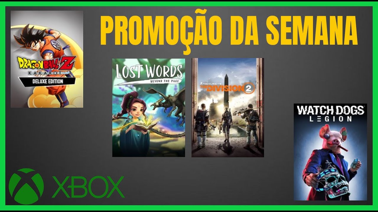 PROMOÇÃO GAMES XBOX 360 MICROSOFT STORE I ACTVISION E 2K 