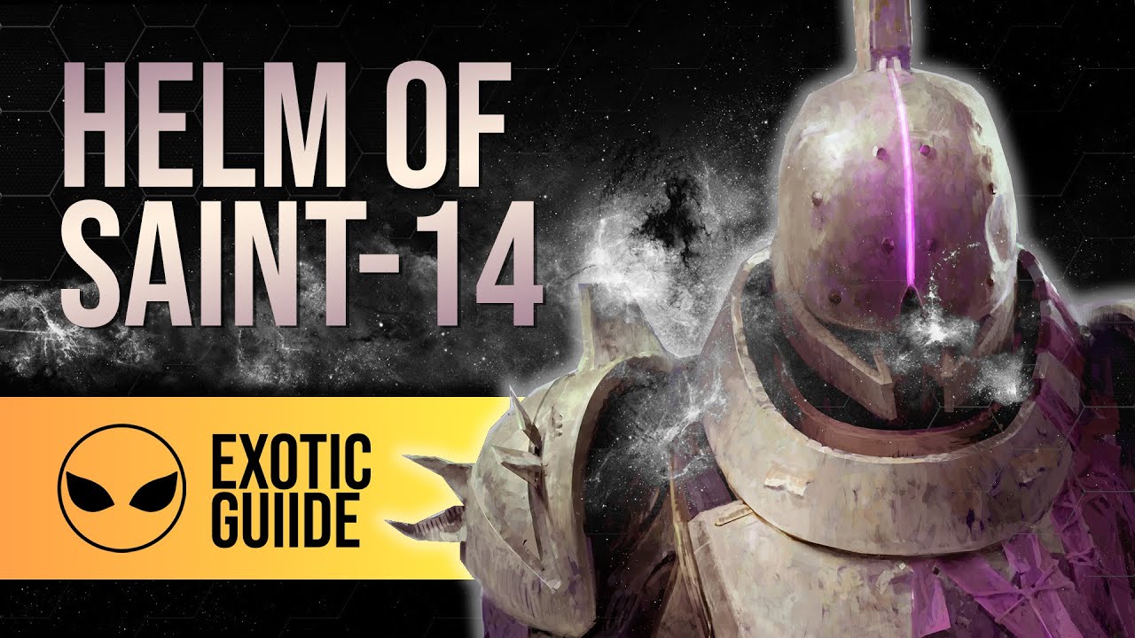 Helm of Saint-14 Exotic Guide | Bubbles, Bubbles Everywhere | Destiny 2