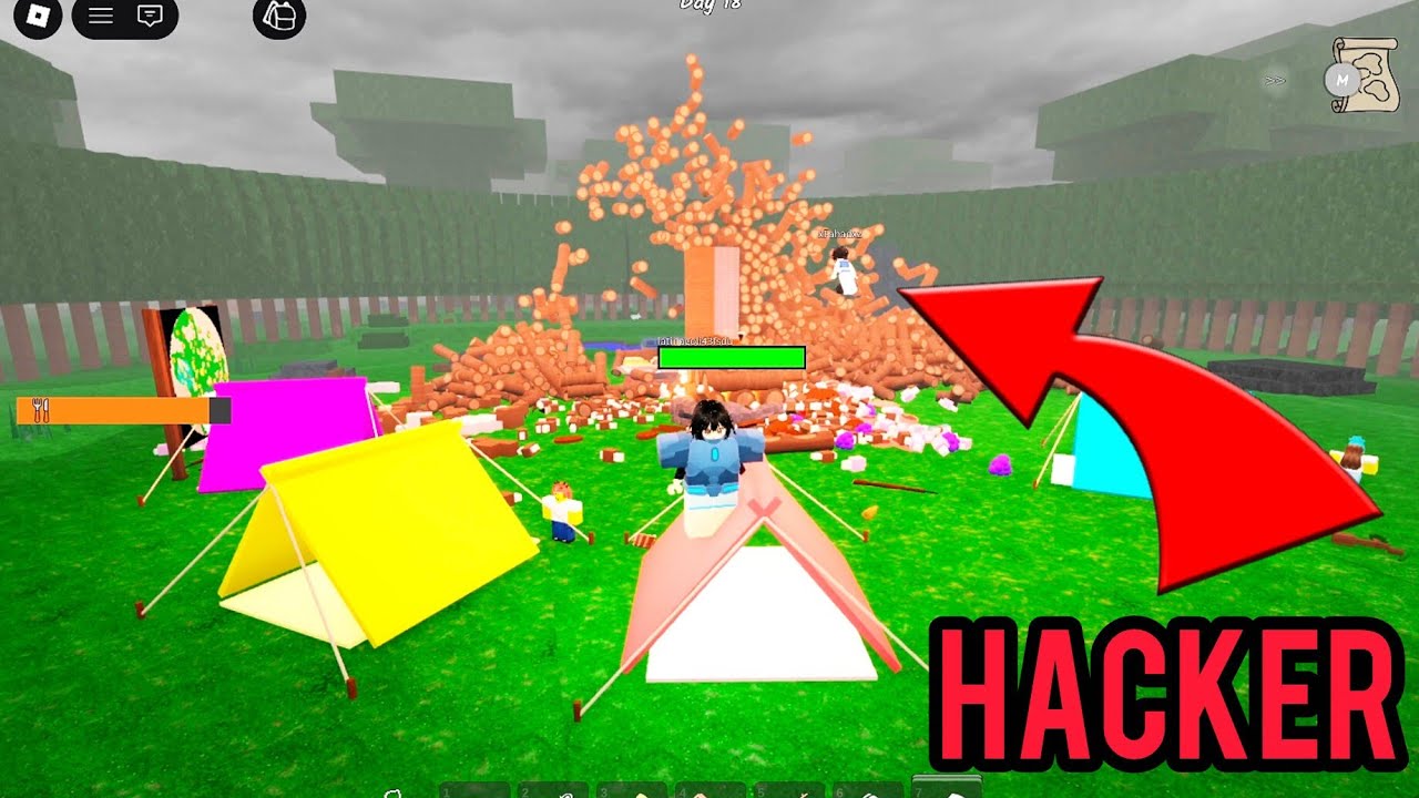 Hacker Helped Me Survive 99 Nights in 99 Nights in The Forest