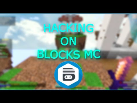 Hacking on Blocksmc but every time I get banned I change clients