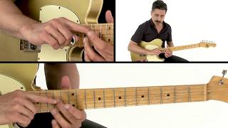 Video thumbnail of "🎸 Texas Blues Guitar Lesson - Shuffle in A Licks - Corey Congilio"