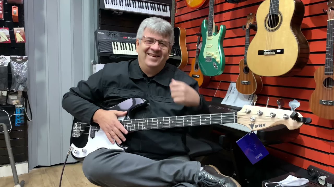 Comprando um Contrabaixo