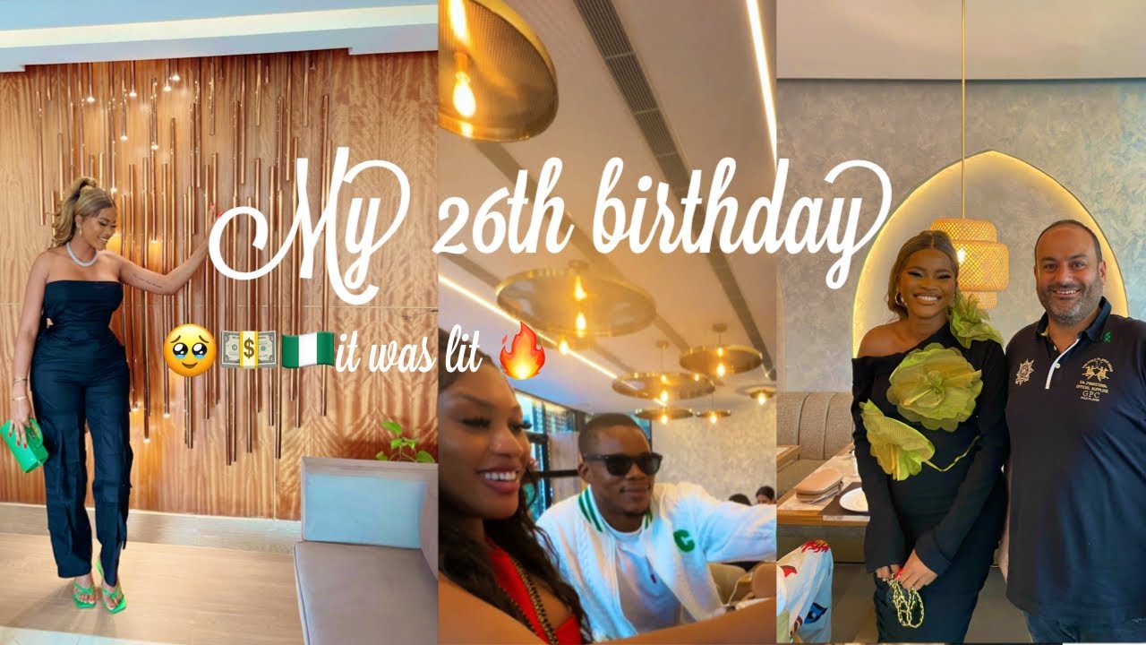 LAGOS IS EXPENSIVE! how i celebrated My 26th birthday getting back