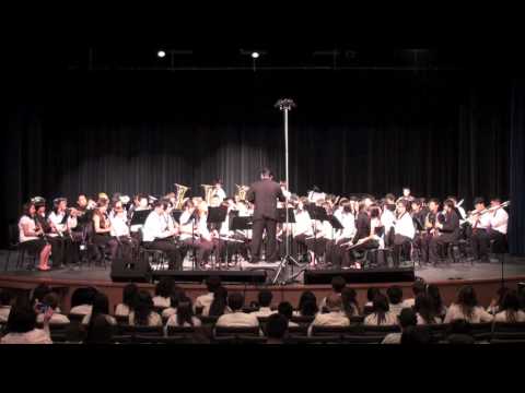 Part 1 of 2-Rowland HS & Alvarado IS Concert Band-2010 Heritage Festival