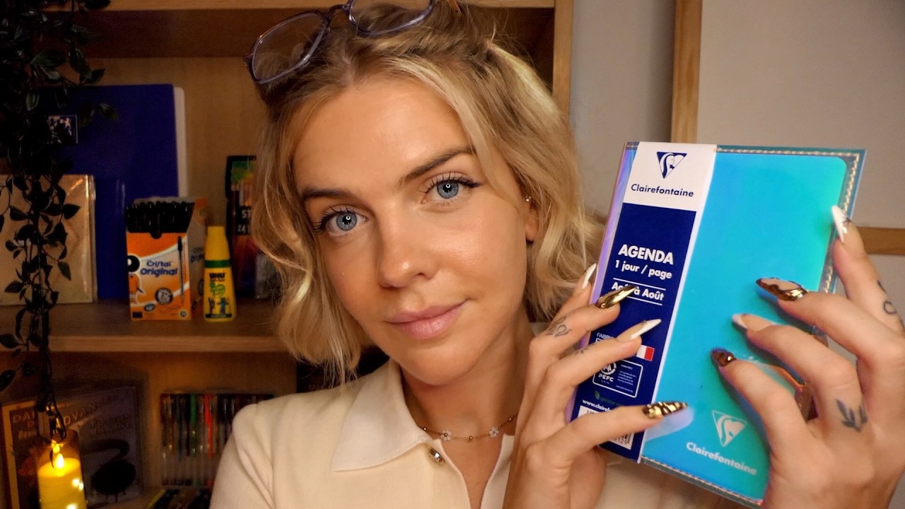 ASMR RP | Boutique de papeterie relaxante ✏️ pour la rentrée